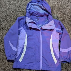 Kids Purple Jacket with Hood